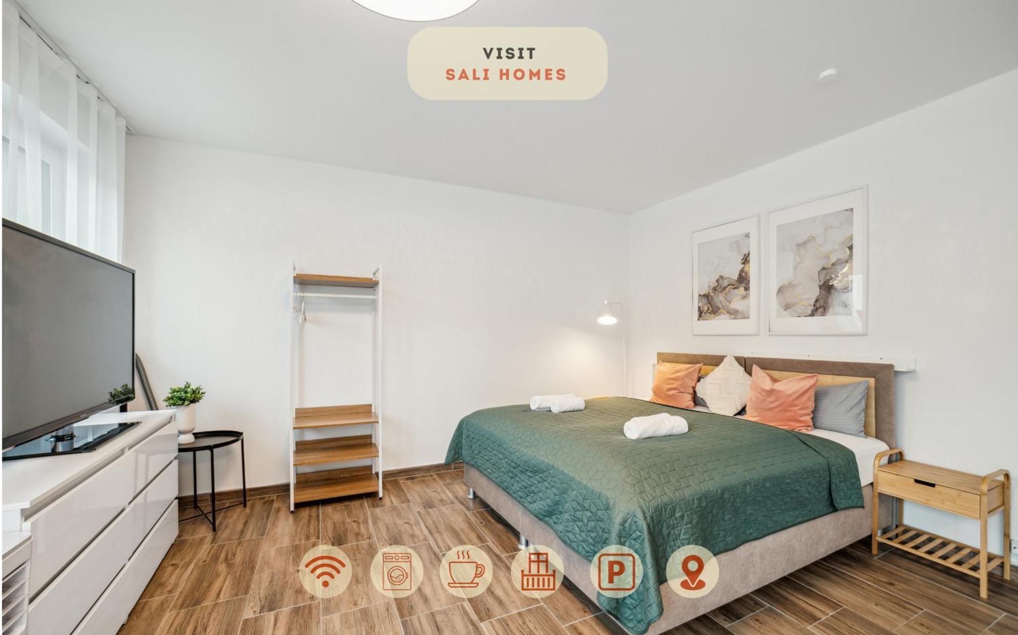 Sali Homes Elegant And Stylish Retreat In Heart Of Bayreuth, Close To River Luaran gambar